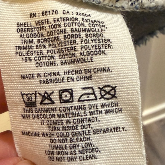 Holding Horses Anthropology Blue Denim Dress size S - Picture 5 of 5